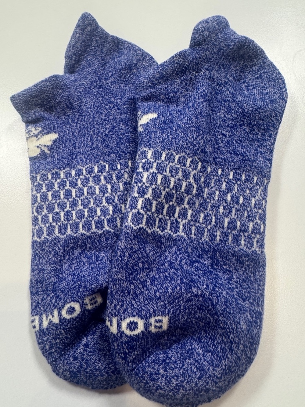 Bombas NWT Unisex 2 Pairs Ankle Socks SZ: Med Color: Blue - Picture 2 of 6